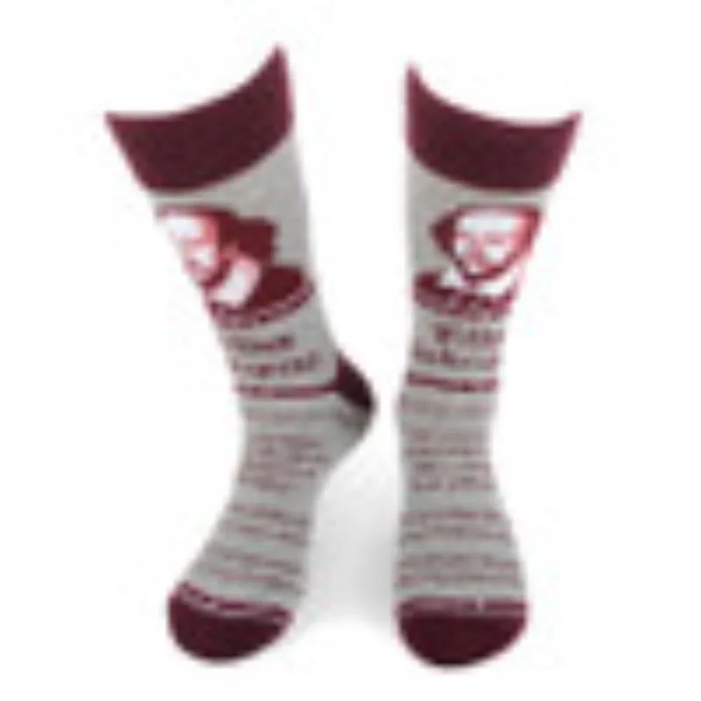 Women's / Unisex William Shakespeare Novelty Socks - NWT